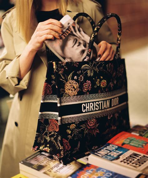 The Dior Book Tote library 